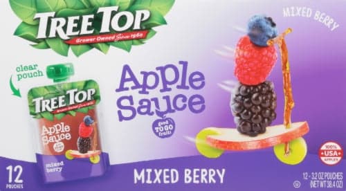 Tree Top Mixed Berry Apple Sauce