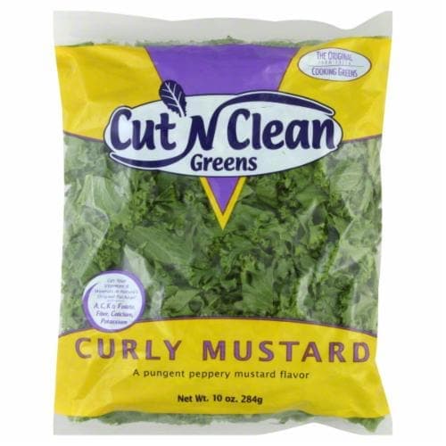 Cut N Clean Greens Mustard Curly Prepacked