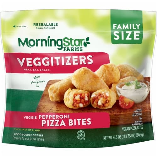 Morningstar Farms Veggie Bites Pepperoni Pizza