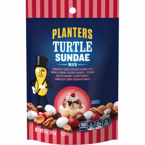 Planters Mix Turtle Sundae