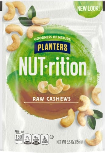 Planters Nut-Rition Raw Cashews
