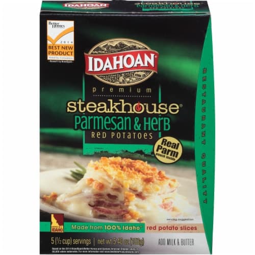Idahoan Steakhouse Red Potatoes, Parmesan & Herb