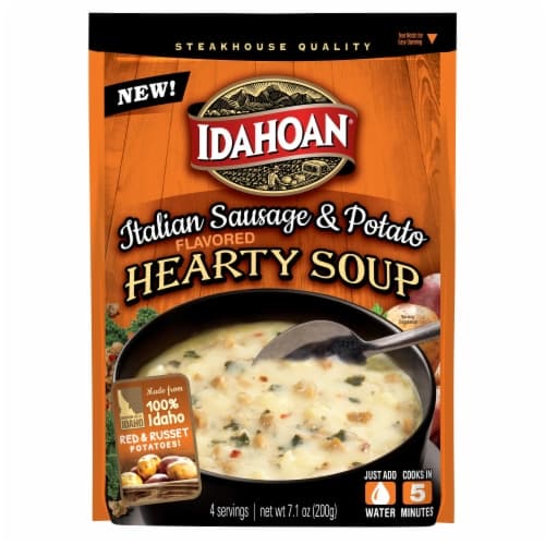 Idahoan Italian Sausage & Potato Hearty Soup