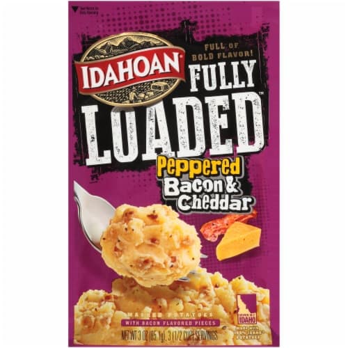 Idahoan Fully Loaded Mashed Potatoes, Peppered Bacon & Cheddar