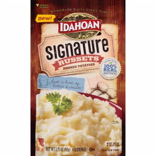 Idahoan Potatoes, Mashed, Signature Russets