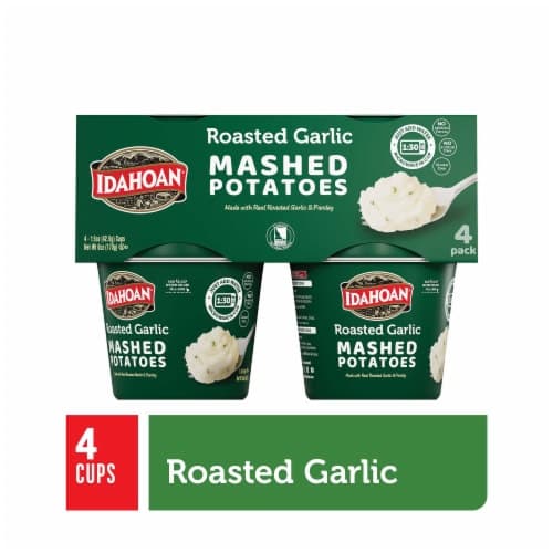 Idahoan Roasted Garlic Mashed Potatoes