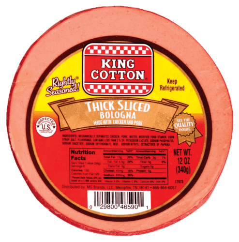 King Cotton Thick Sliced Bologna