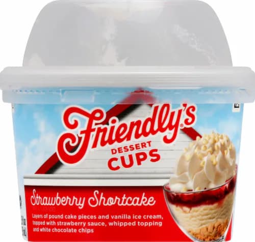 Friendly'S Dessert Cups Strawberry Shortcake