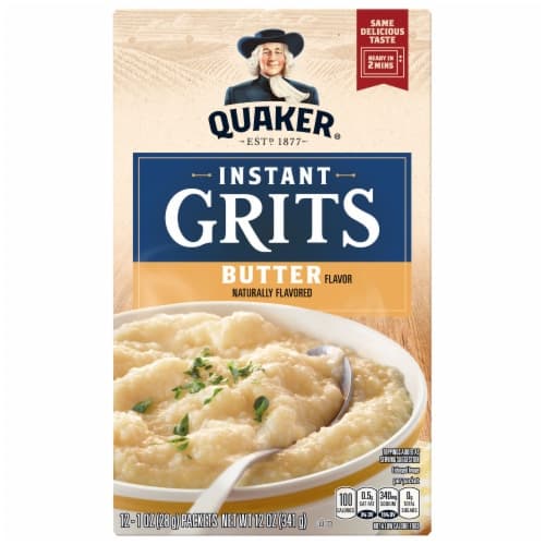 Is it Sesame Free? Quaker, Instant Grits, Butter, 12 Packets