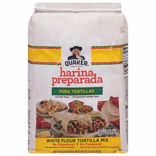 Quaker Harina Preparada White Flour Tortilla Mix
