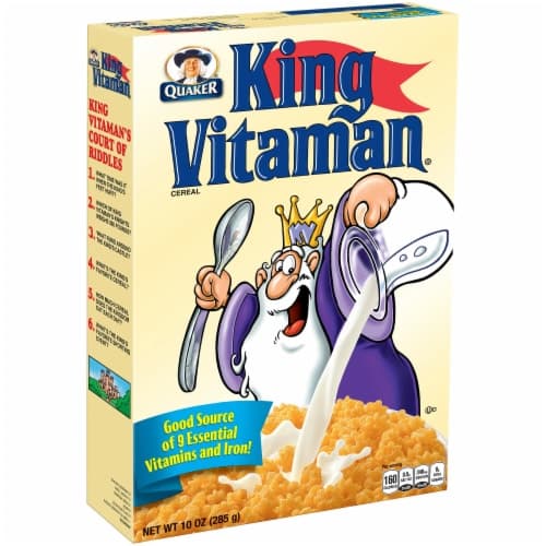 Quaker King Vitaman Cereal Regular