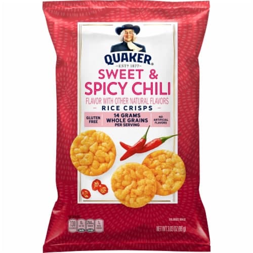 Is it Mustard Free? Quaker Popped Rice Crisps Gluten Free Sweet & Spicy Chili