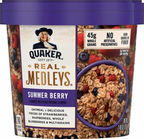 Quaker Oatmeal, Summer Berry