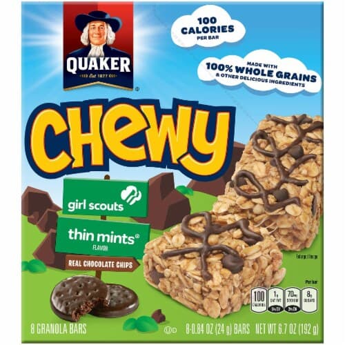 Quaker Granola Bars, Thin Mints Flavor