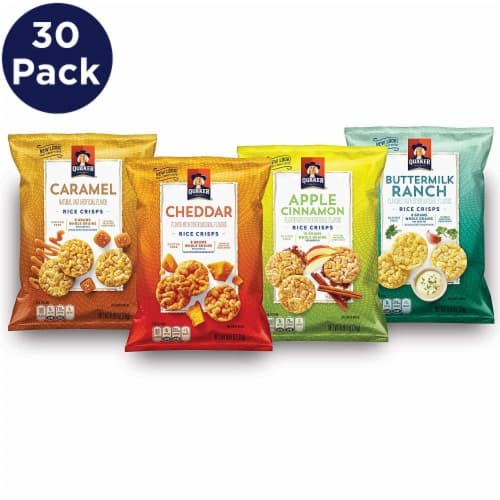 Quaker Popped Rice Crisps Variety