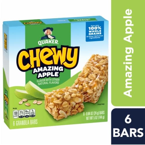 Quaker Chewy Granola Bars Amazing Apple