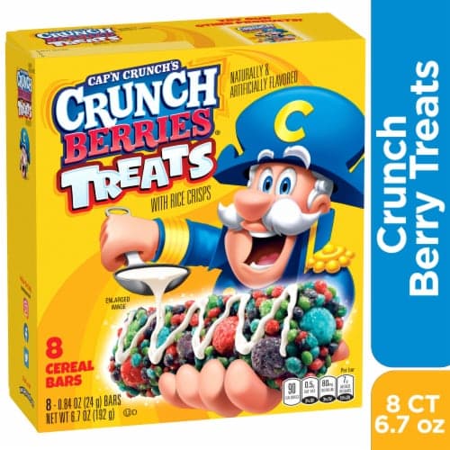 Cap'n Crunch Treats Crunch Berries With Rice Crisps