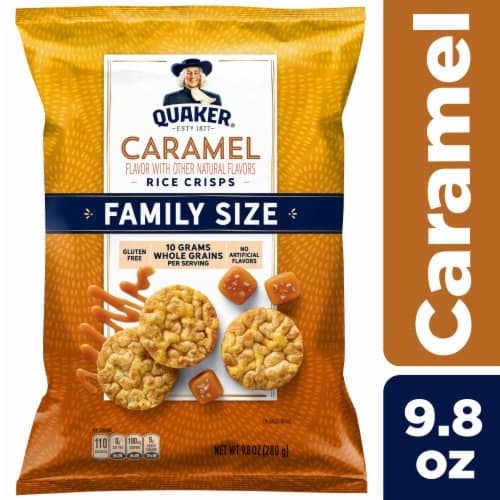 Quaker Caramel Rice Crisps Family Size