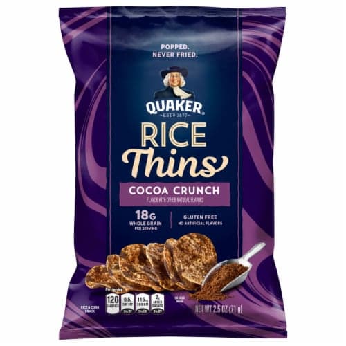 Quaker Rice Thins Cocoa Crunch