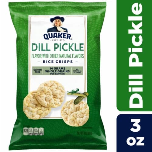 Quaker Dill Pickle Rice Crisps