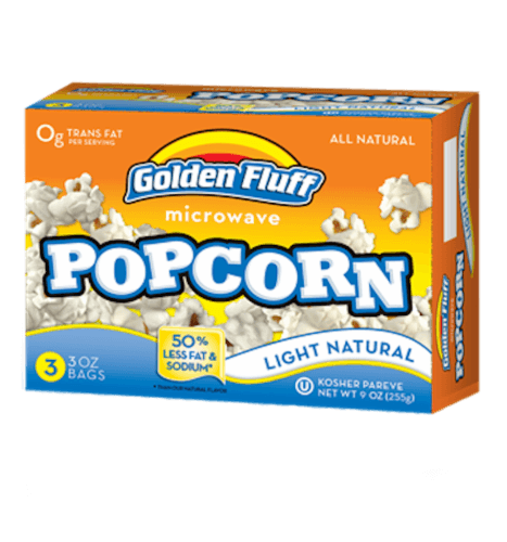 Golden Fluff Microwave Popcorn Light