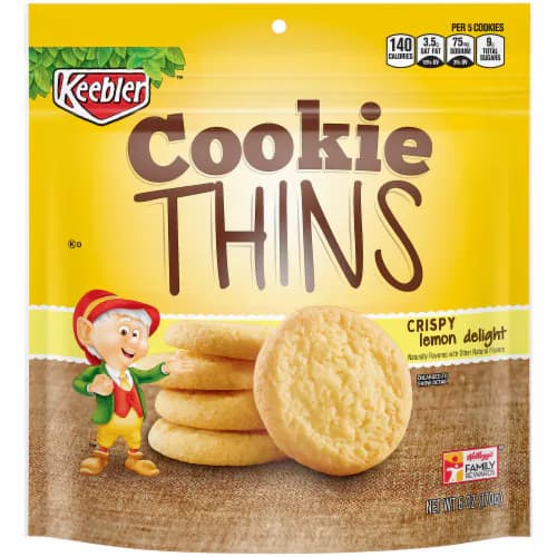 Keebler Simply Made Cookie Thins Crispy Lemon Delight
