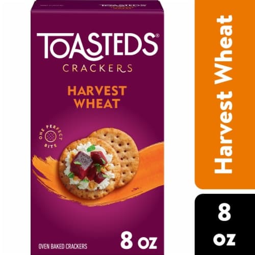 Toasteds Crackers Ready To Dip Snacks Harvest Wheat