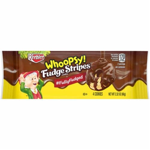Keebler 9062640 Whoopsy Fudge Stripes Cookies