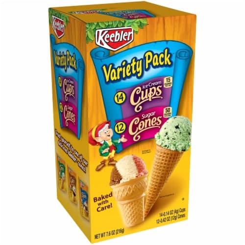 Keebler Cones Cups Variety