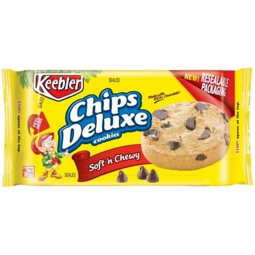 Chips Deluxe Cookies Chips Deluxe Cookies, Soft 'N Chewy, Chocolate Chip