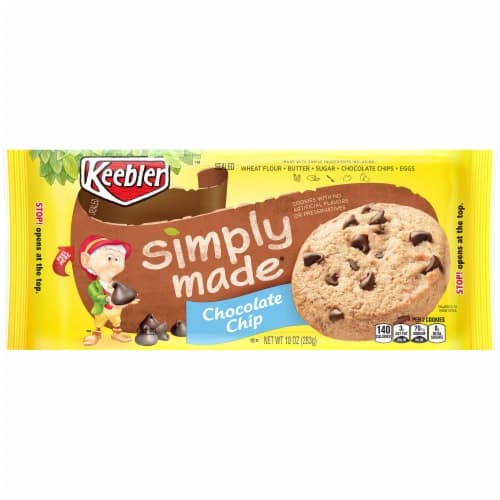Keebler Cookies Cookies, Simply Made, Chocolate Chip