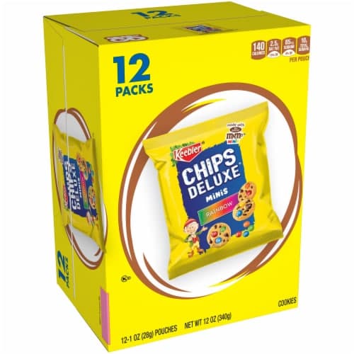 Keebler Chips Deluxe Minis Rainbow Cookies 