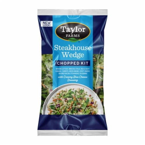 Taylor Farms Steakhouse Wedge Chopped Salad Kit Bag