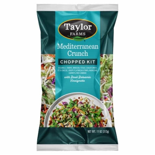 Taylor Farms Mediterranean Crunch Chopped Salad Kit Bag