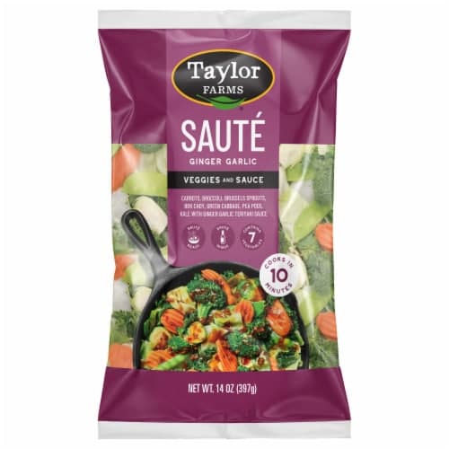 Taylor Farms Ginger Garlic Vegetable Stir Fry Kit Bag