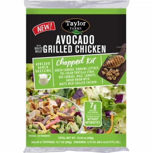 Taylor Farms Avocado W Grilled Chicken Chopped Salad Kit