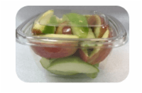 Sliced Mixed Apples