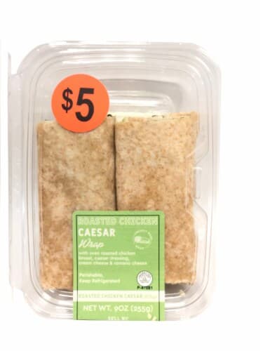 Taylor Farms Roasted Chicken Caesar Wrap
