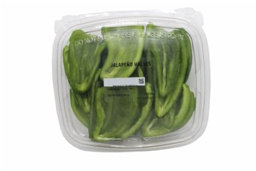 Halved Jalapenos