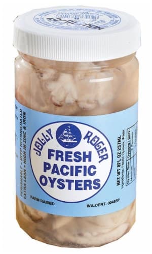Jolly Roger Fresh Pacific Oysters