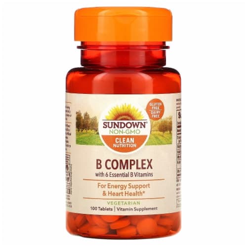 Sundown Naturals B Complex Energy Support