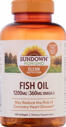 Sundown Naturals  Extra Strength Fish Oil Softgels