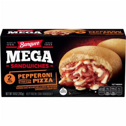 Banquet Sandwiches, Pepperoni Stuffed Pizza