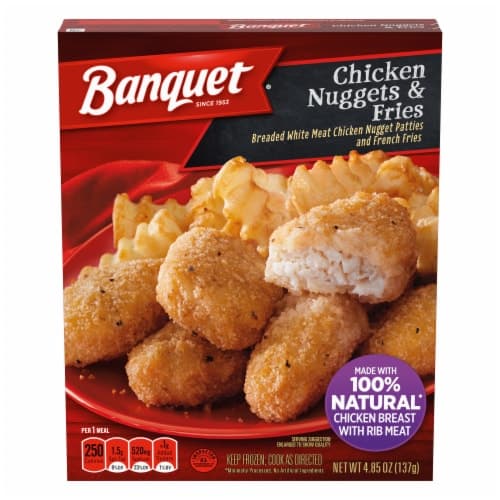 Banquet Chicken Nuggets And Fries  Meal