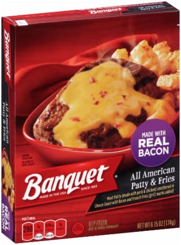 Banquet All American Patty & Fries