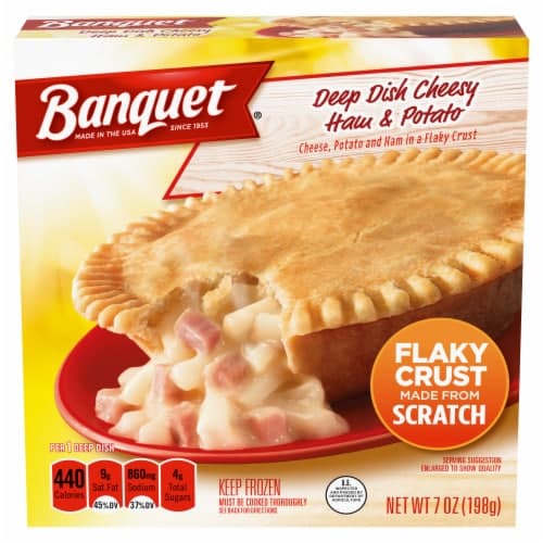 Banquet Cheesy Ham & Potato Deep Dish Pot Pie
