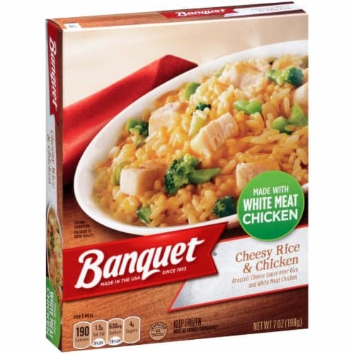 Banquet Cheesy Rice & Chicken
