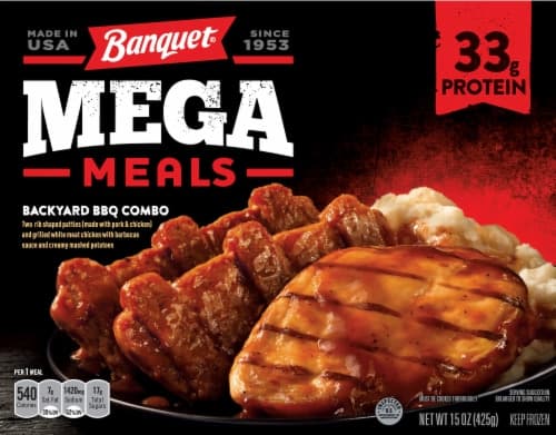 Banquet Mega Meals Backyard Bbq Combo  Meal