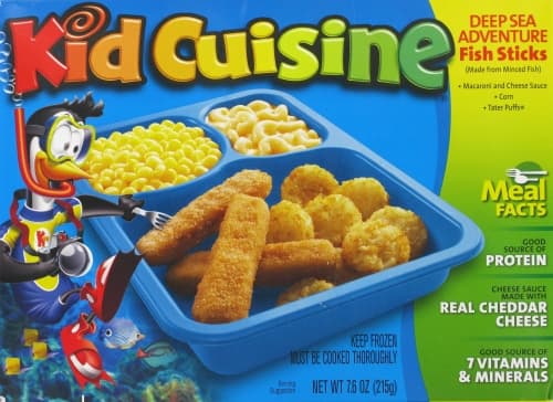 Kid Cuisine Deep Sea Adventure Fish