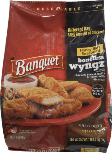 Banquet Boneless Wyngz Honey Bbq